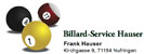 Billard-Service Hauser